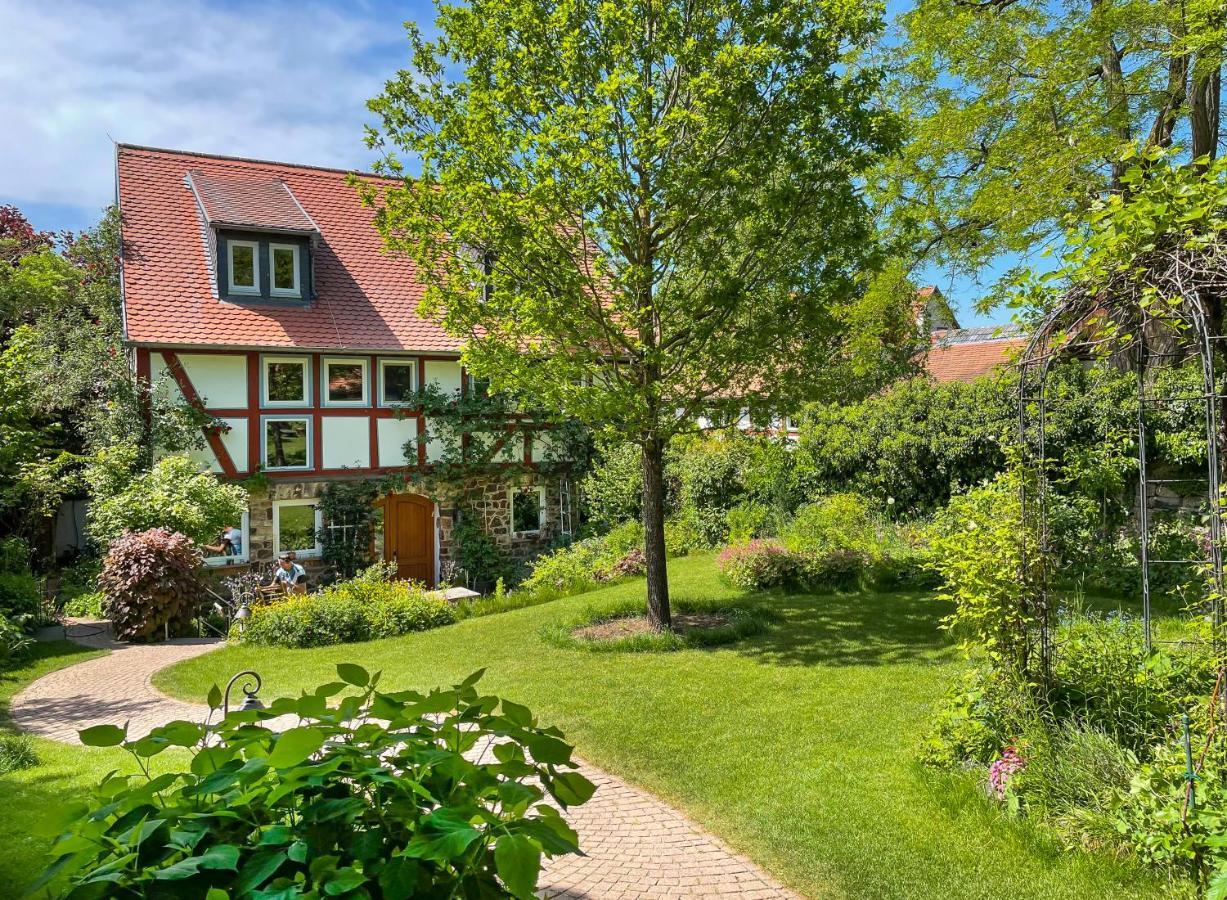 Ferienhaus Burgblick Munzenberg ภายนอก รูปภาพ