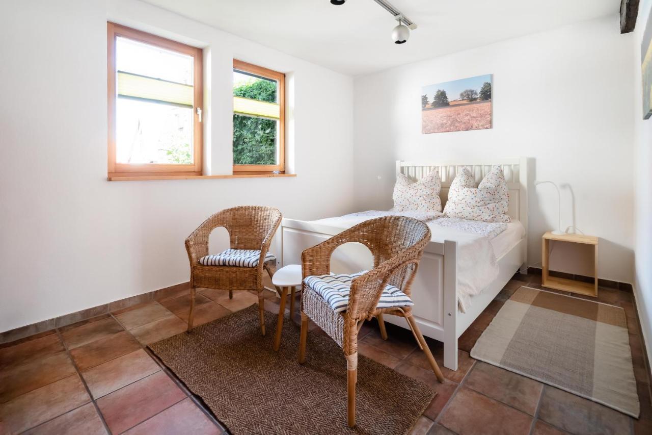 Ferienhaus Burgblick Munzenberg ภายนอก รูปภาพ