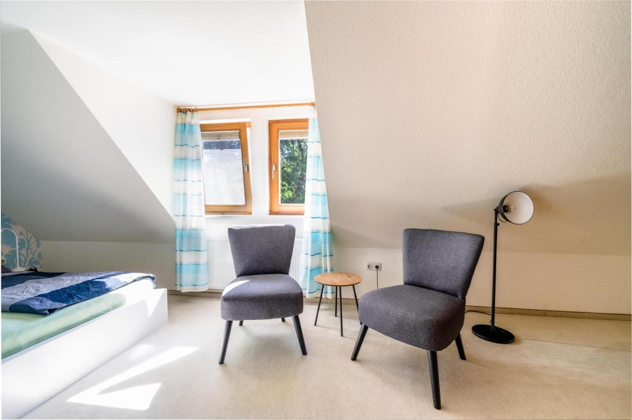 Ferienhaus Burgblick Munzenberg ภายนอก รูปภาพ