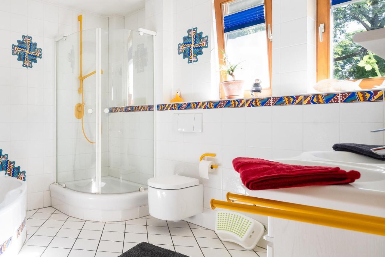 Ferienhaus Burgblick Munzenberg ภายนอก รูปภาพ